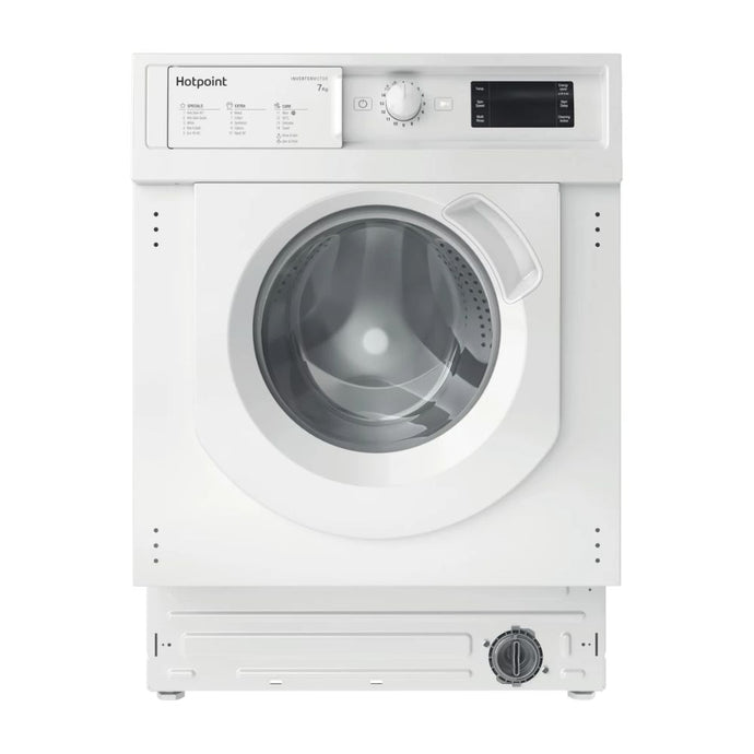 Hotpoint Integrated Washing Machine | 7KG | 1400 Spin | BI WMHG 71483 UK N