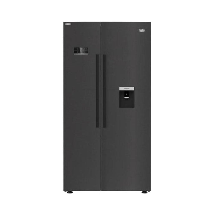 Beko American Fridge Freezer | 179cmx91cm | Water Dispenser | Black | ASD2341VB