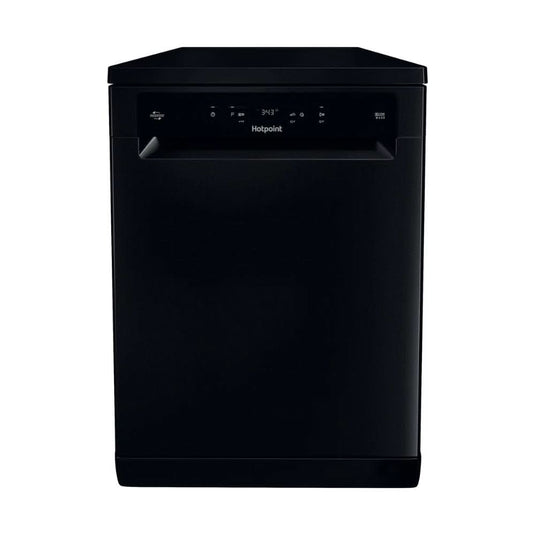 black dishwasher front view