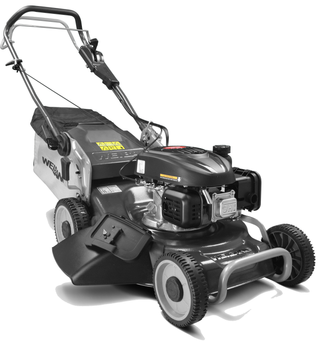 weibang mulching lawnmower in black, 140cc, 18