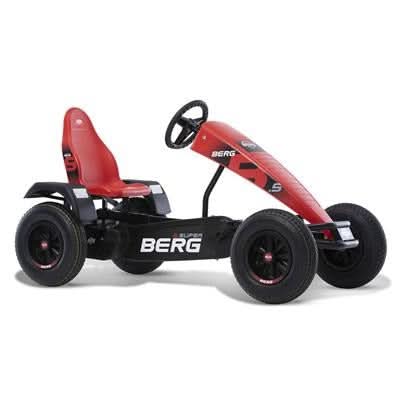 red and black go kart