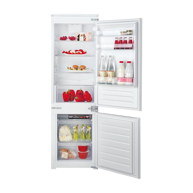 Load image into Gallery viewer, Hotpoint Integrated Fridge Freezer | 177CMx55CM | Frost Free | HMCB 70301 UK
