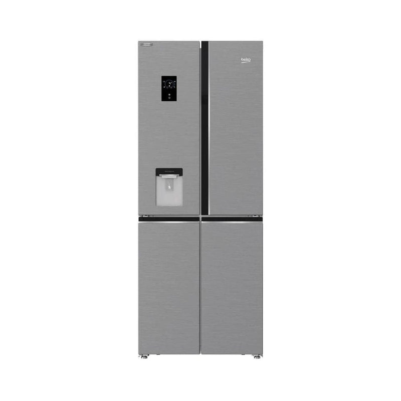 Load image into Gallery viewer, Beko American Fridge Freezer|4 Door Steel|Non Plumb|192cm x 76cm |White|GNE480EC3DV
