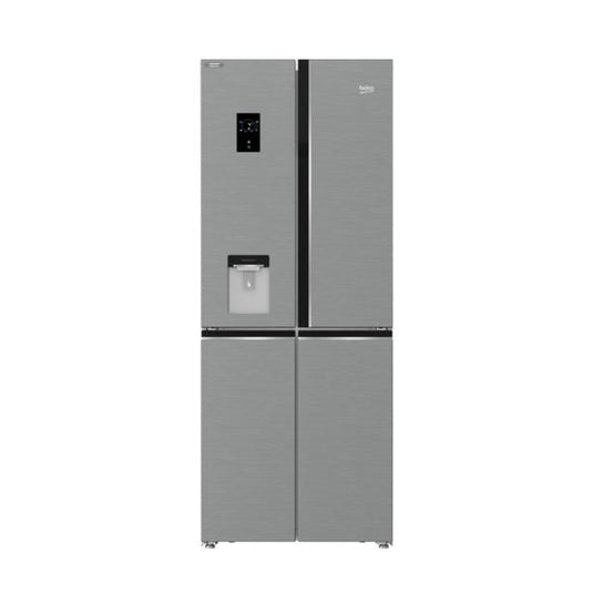 Beko American Fridge Freezer|4 Door Steel|Non Plumb|192cm x 76cm |White|GNE480EC3DV