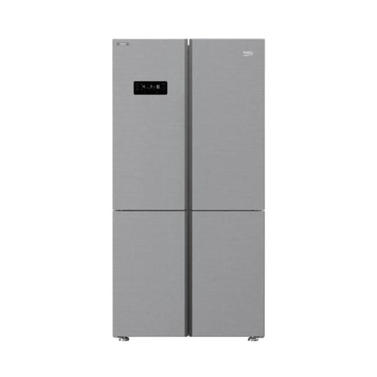 stainless steel american fridge freezer