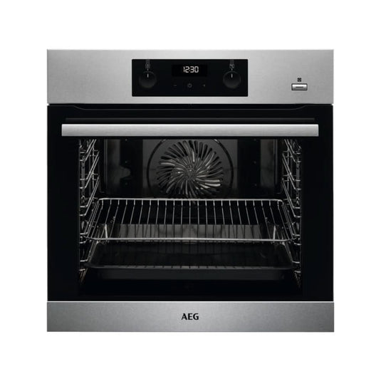 AEG Steambake Built In Oven | Enamel | BES355010M