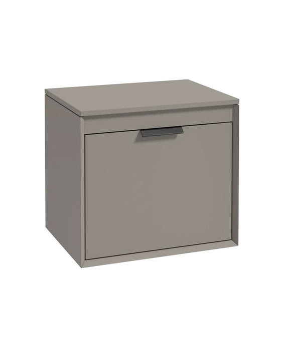 Sonas Fjord 60Cm Unit With Countertop Black Handle Matt Khaki | BFJ60CTKH