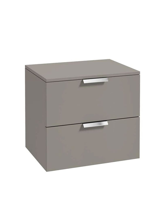 Sonas Stockholm 60Cm Unit With Countertop Chrome Handle Matt Khaki | CWST60CTKH