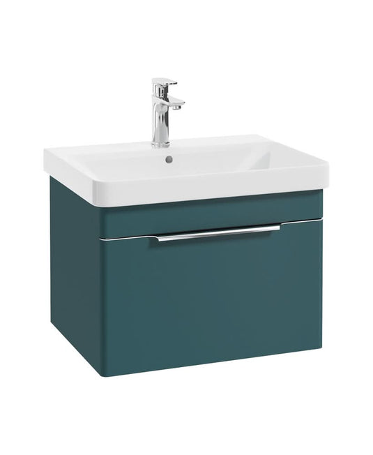 Sonas Vágar 60Cm Single Drawer Wall Hung Unit Matt Ocean Blue available in Toss Bryan Fermoy, Co. Cork