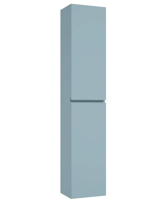 sky blue wall column