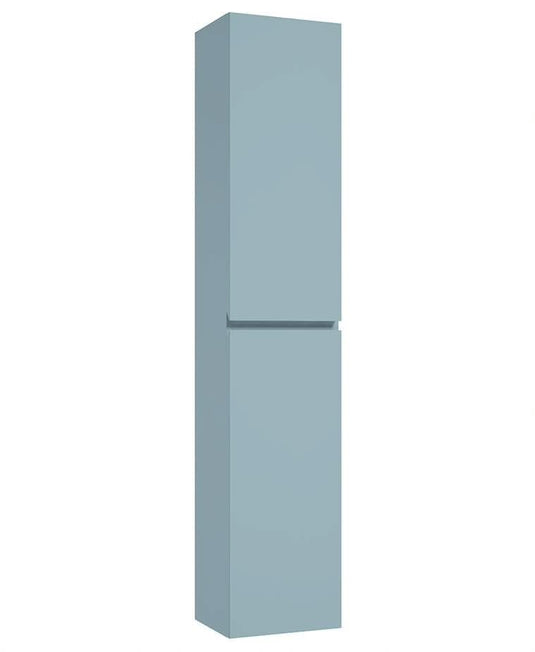 sky blue wall column