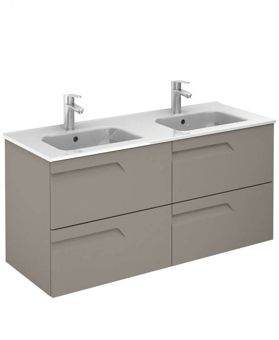 Sonas Brava Smokey Matt 120 Vanity Unit & Slim Basin | SLMBR1202DSMG