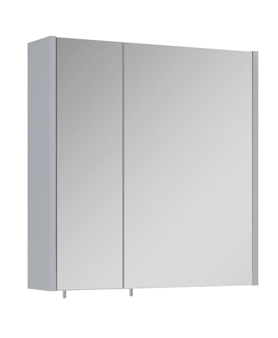 Sonas Otto Plus Gloss Light Grey 60Cm Mirror Cabinet | ELTOP2260LG