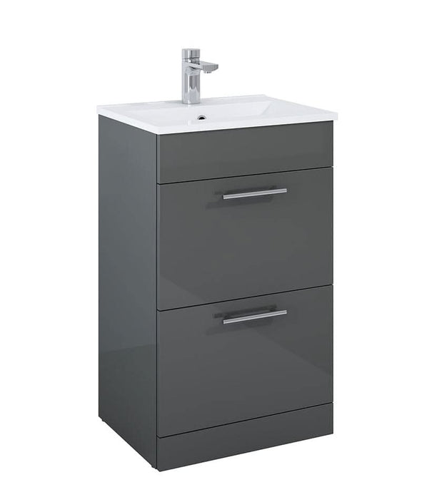 floor standing unit with 2 drawers