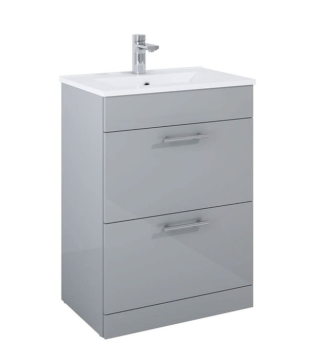 floor standing unit with 2 drawers