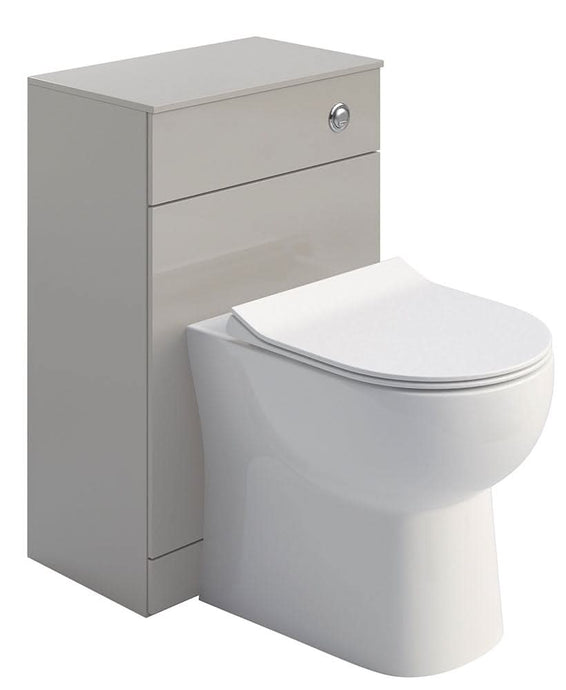 grey bathroom toilet unit