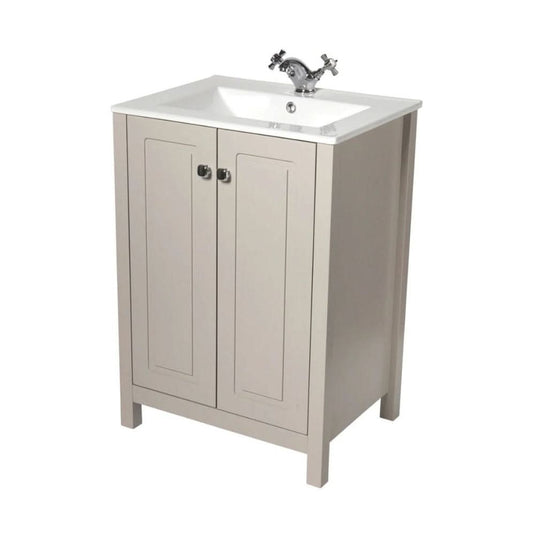 Sonas Kingston Stone 60 Vanity Unit & Slim Basin | KIN60STTOL