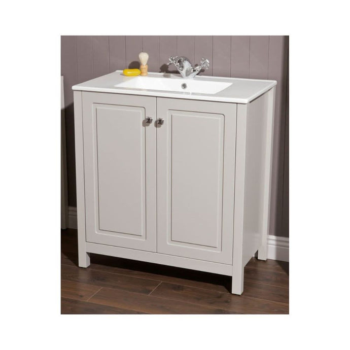 Sonas Kingston Stone 80 Vanity Unit & Slim Basin | KIN80STTOL