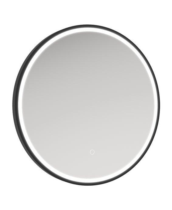 Sonas Astrid 60X60CM  Beam Illuminated Metal Frame Round Mirror | UM0024