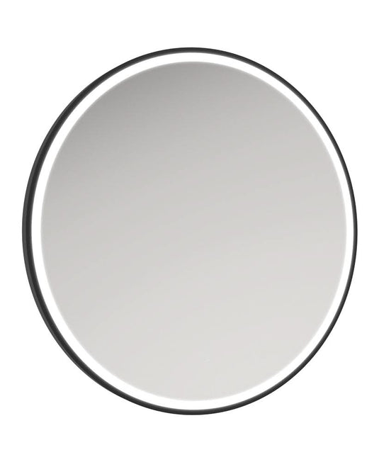 Sonas Astrid 80X80CM  Beam Illuminated Metal Frame Round Mirror | UM0025