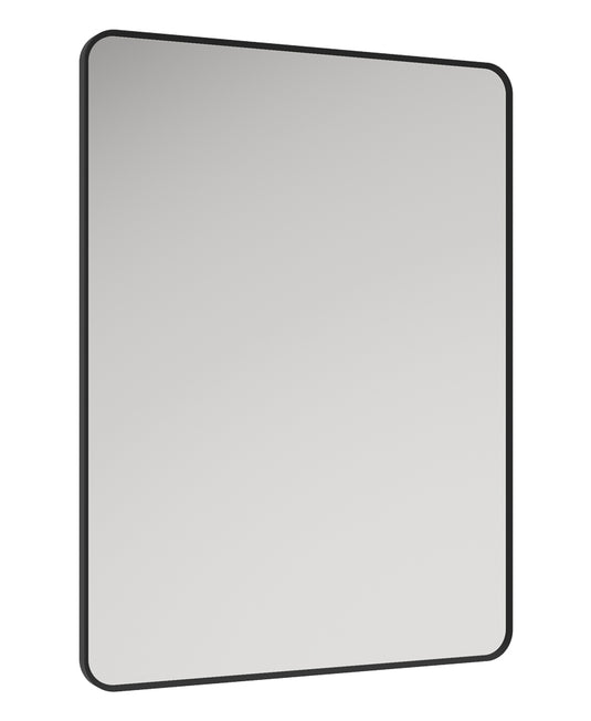 Sonas Astrid 60X80CM  Black Non-Illuminated Metal Frame Rectangle Mirror | UM0031