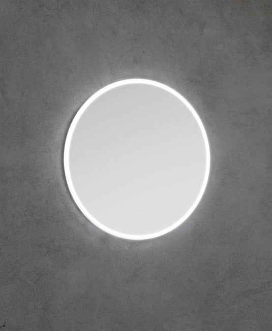 led round mirror