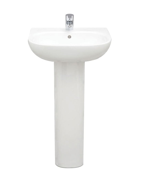 washbasin with full pedestal