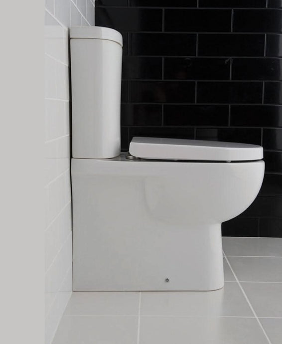 displayed toilet