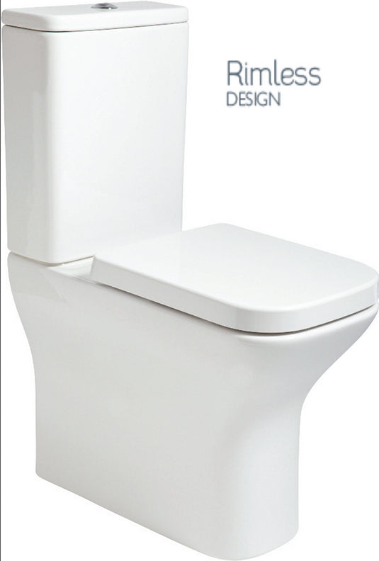 Sonas Sophia Comfort Height Fully Shrouded Close Coupled Rimless Wc-Gamma Seat | SOPCHFS01