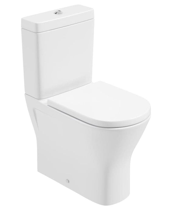 Sonas Scala Comfort Height Fully Shrouded Close Coupled Rimless Wc-Delta Seat | SCFSWC03