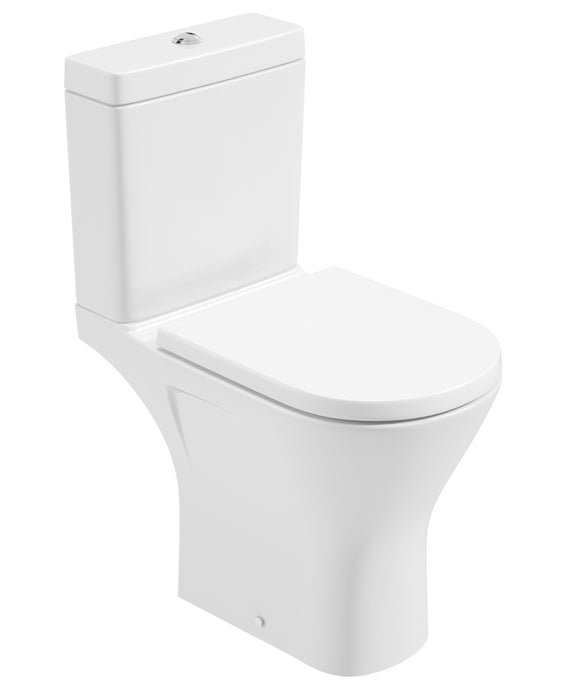 Sonas Scala Close Coupled Open Back Comfort Height Toilet | SCOBWC03