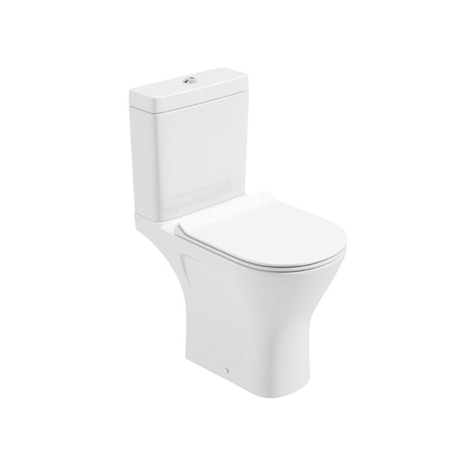 Sonas Scala Comfort Height Open Back Close Coupled Rimless Wc - Delta Slim Seat | SCOBWC04
