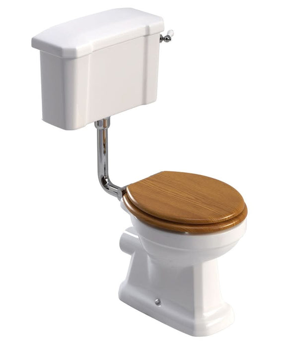 Sonas Westbury Low Level Wc-Oak Mdf Soft Close Seat | WSTLLAK