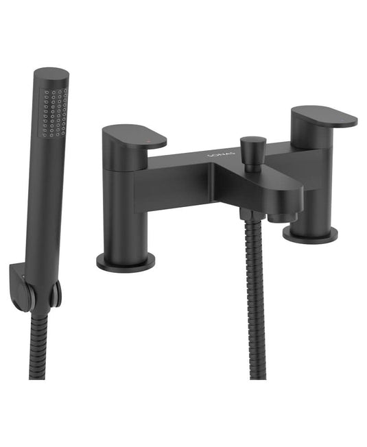 shower mixer in matt black