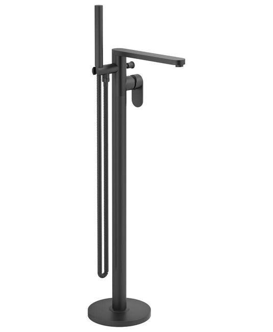 bath shower mixer in black matt