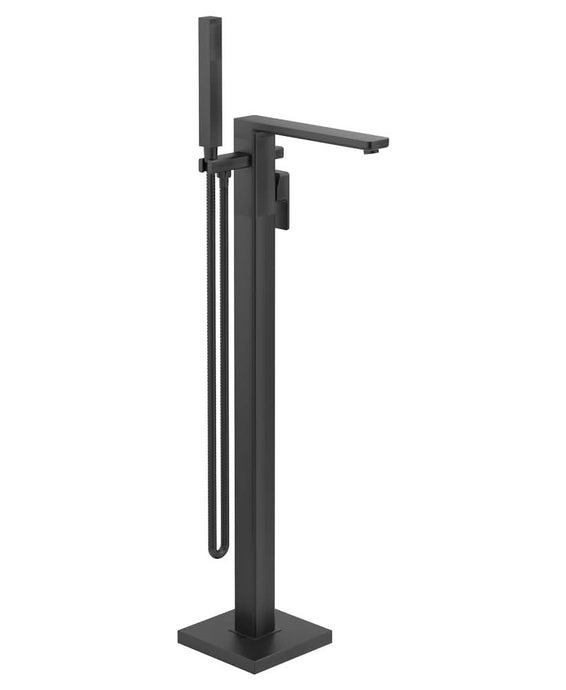 Sonas Contour Freestanding Bath Shower Mixer Matt Black | UBR0065