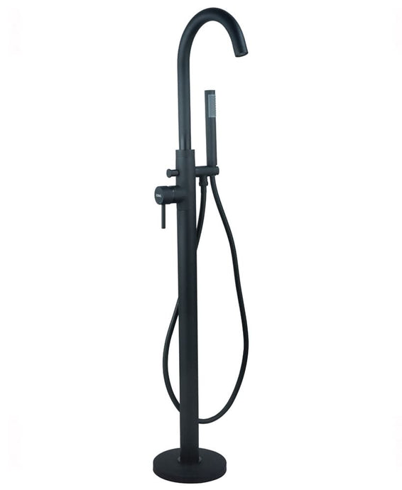 Sonas Harrow Freestanding Matt Black Bath Shower Mixer | BLKH001