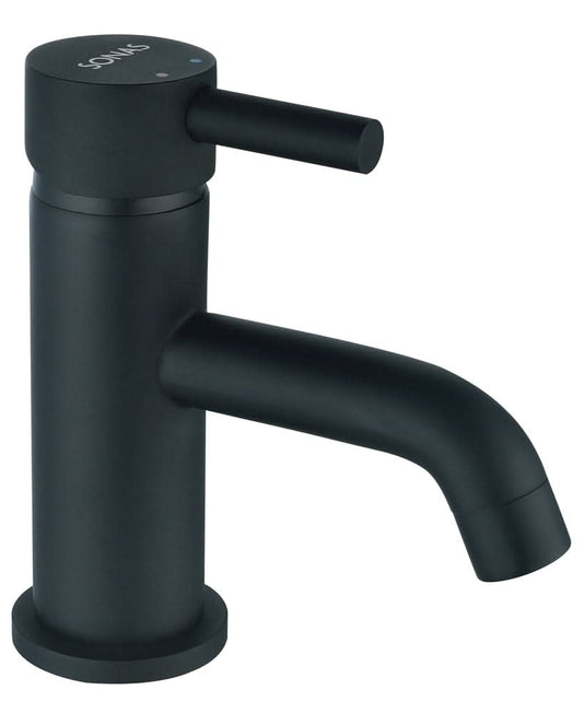 Sonas Harrow Black Basin Mixer | BLKH002