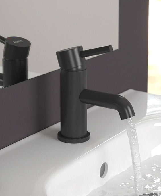 Sonas Harrow Black Cloakroom Basin Mixer | BLKH006