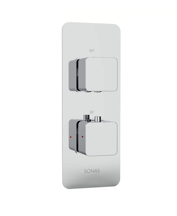 twin shower valve