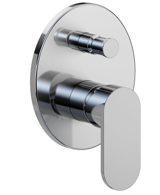 shower valve with diverter