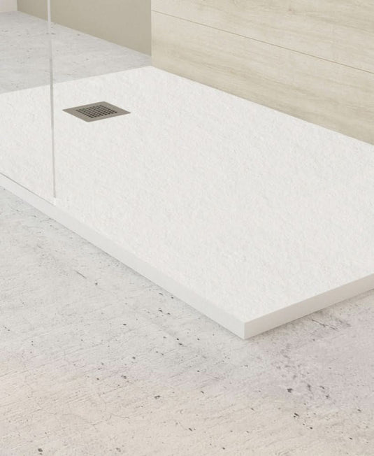 Sonas Slate White 1400X900Mm Rectangular Shower Tray & Waste | NSL1490WH