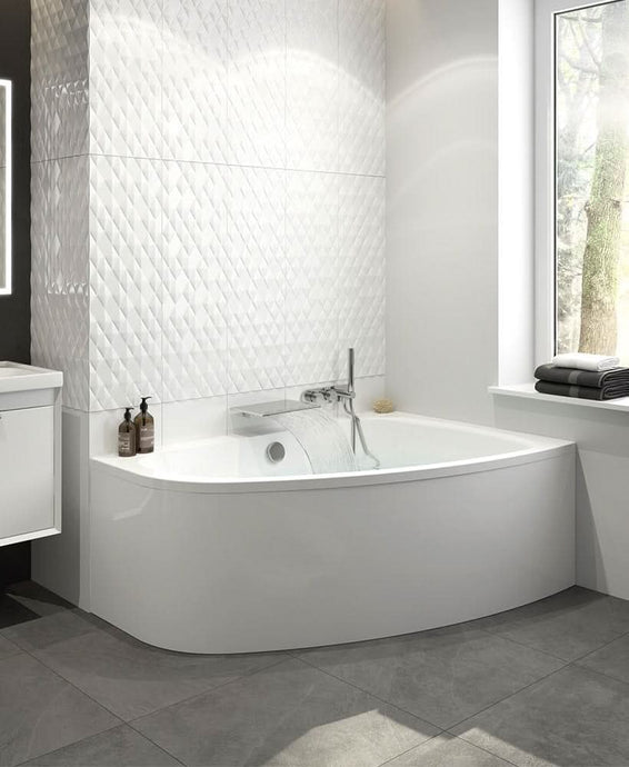 Sonas Maya 1500X1000Mm Lh Corner Bath | SANMLHWH