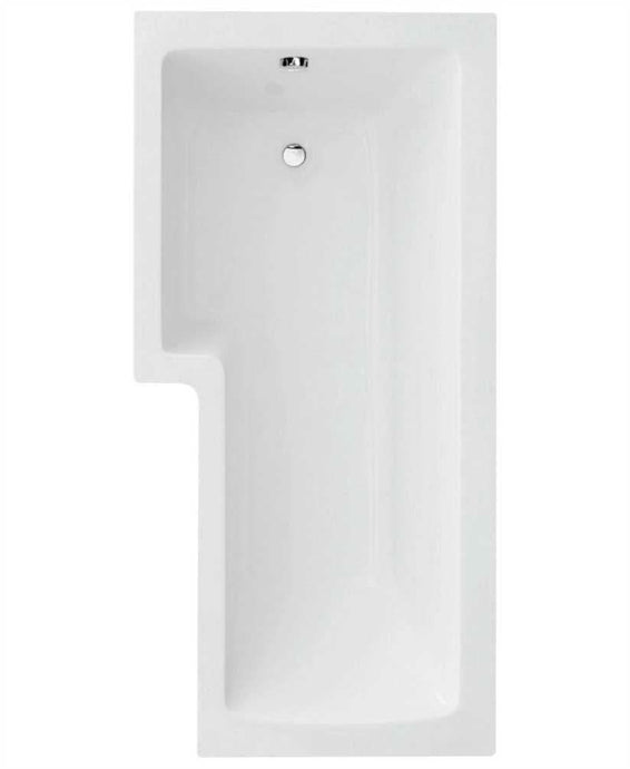 Sonas L Shape 1700X850Mm Lh Single Ended Bath & Panel | SANLSBL