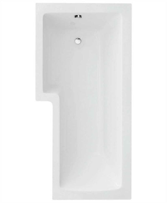 Sonas L Shape 1700X850Mm Lh Single Ended Bath & Panel | SANLSBL