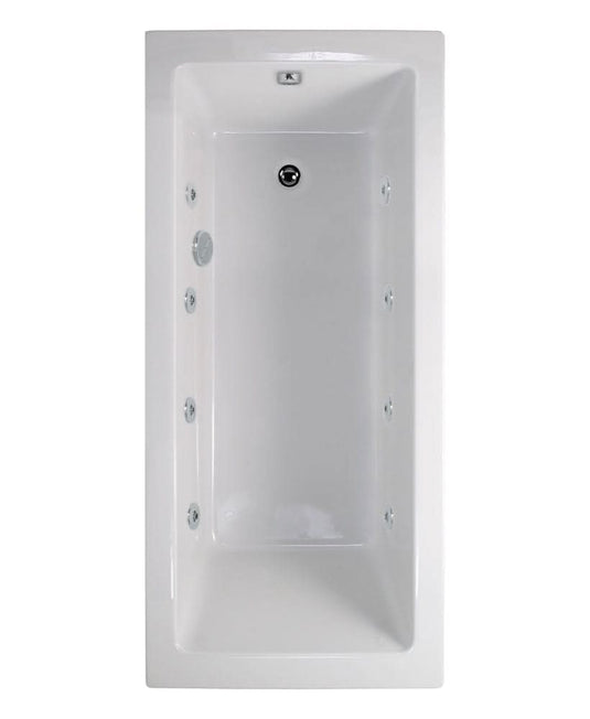 Sonas Pacific Single Ended 1600X700Mm 8 Jet Bath | GGIPACSE167005