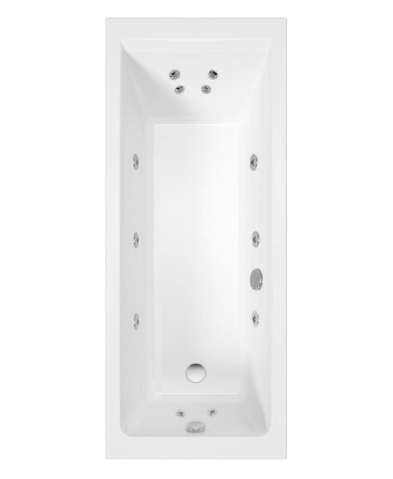 single ended 12 jet bath