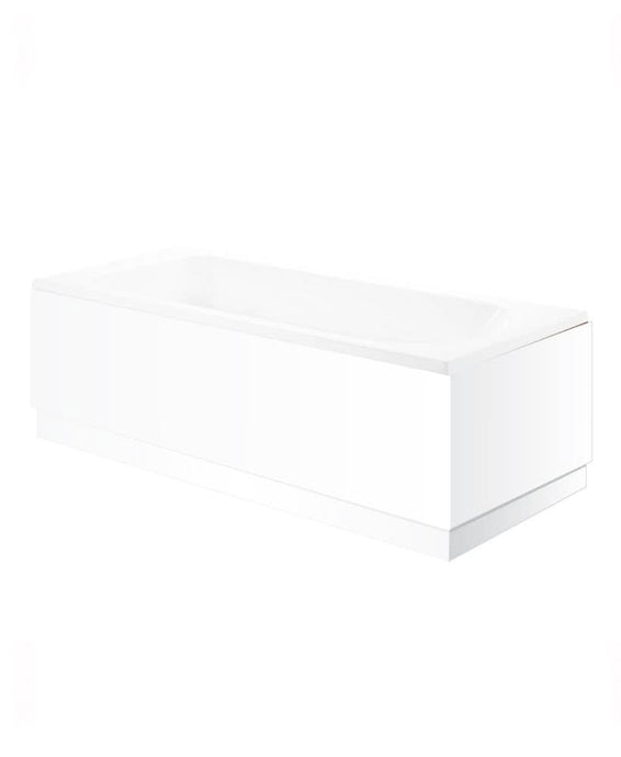 white wooded end panel