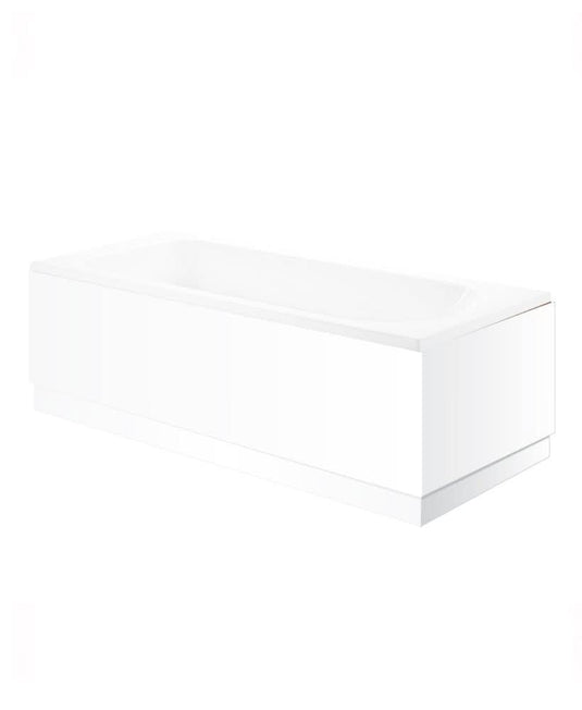 white wooded end panel