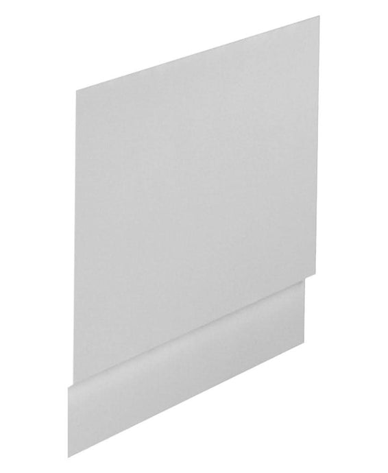 matt white end bath panel